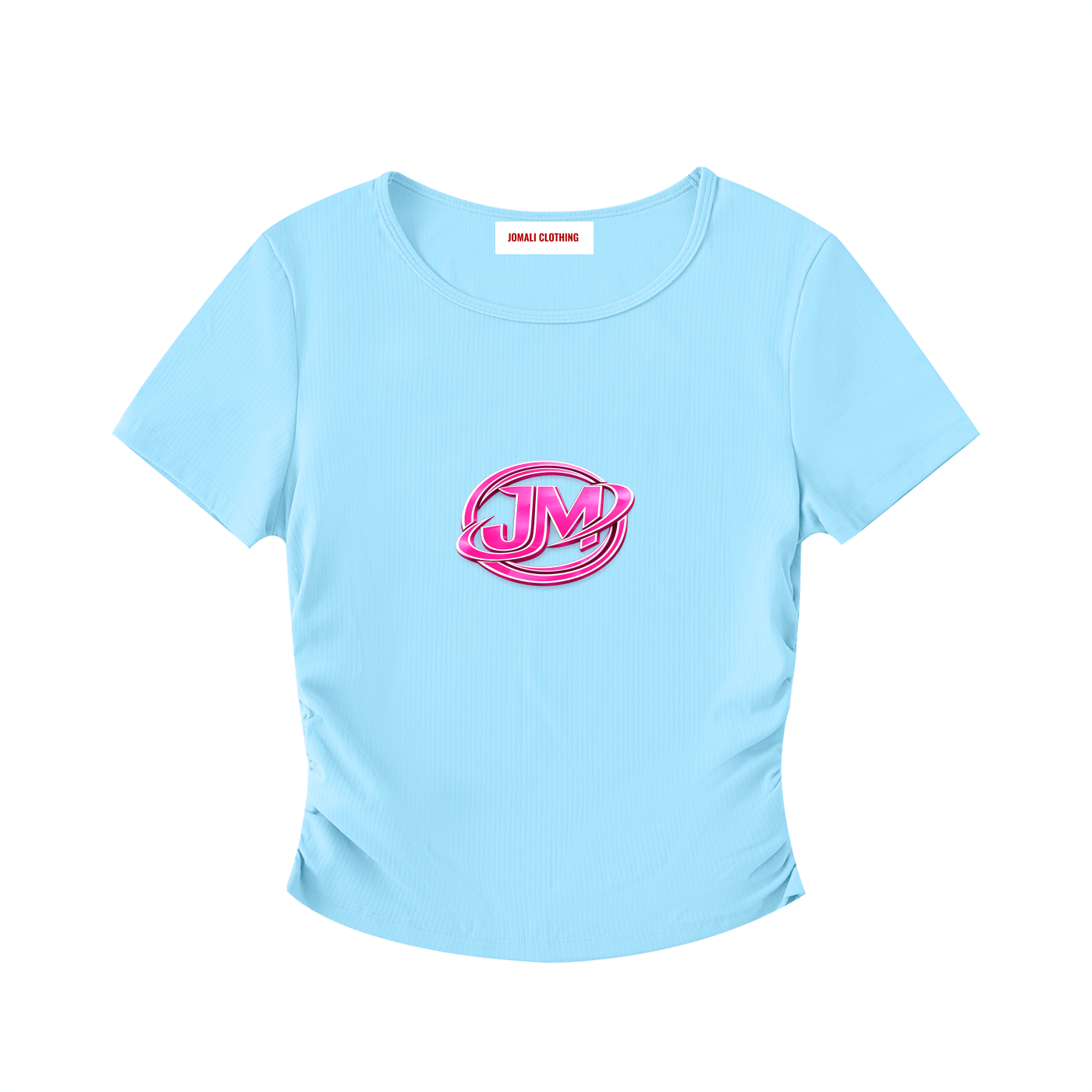 Ruched Bodycon Crop Top