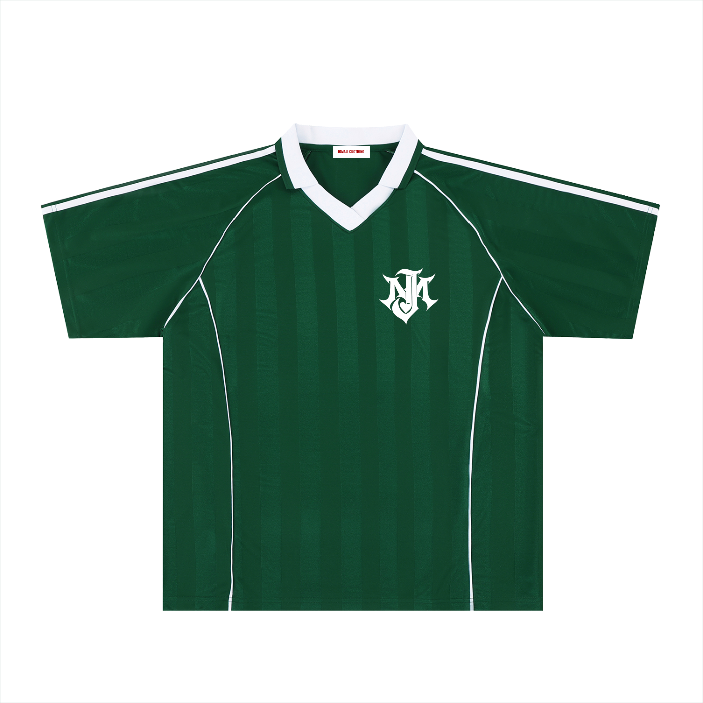Shadow Stripe Collared Soccer Jersey