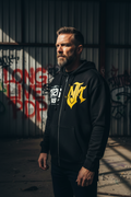 JOMALI Drop-Shoulder Zip Up Hoodie