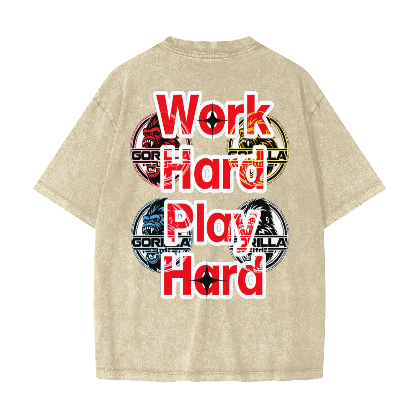 Heavyweight Snow Washed T-Shirt