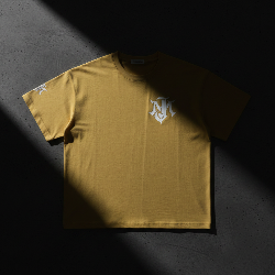 Heavyweight Drop Shoulder Cotton T-Shirt