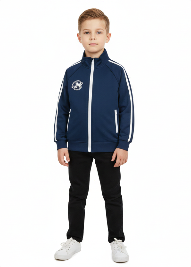Kids’ Contrast Tape Coach Jacket