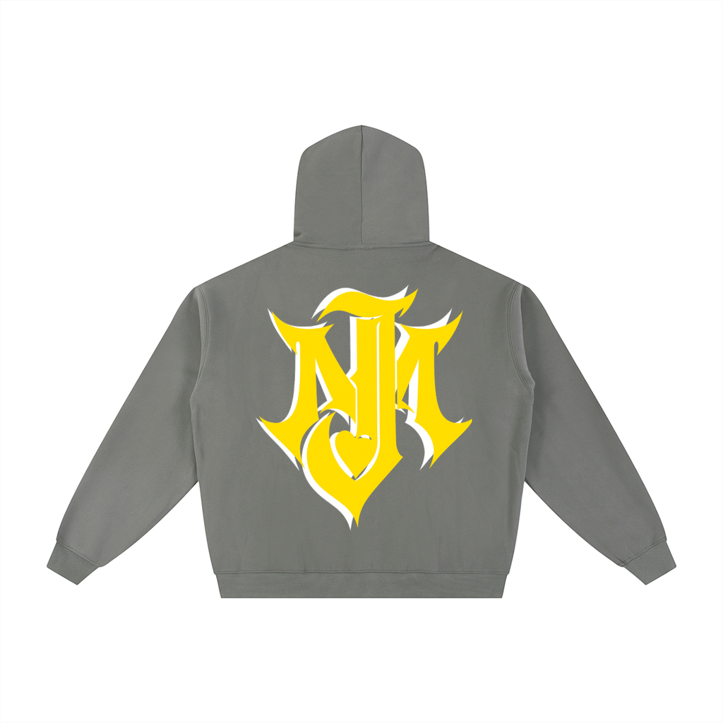 Essential Fleece Zip-Through Hoodie.REG FIT