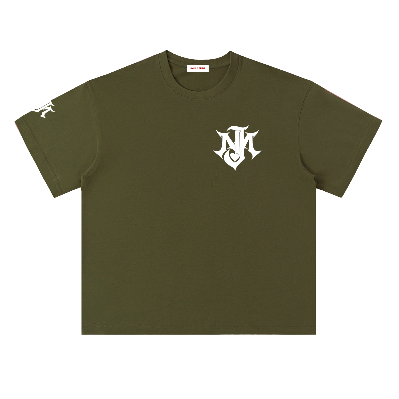 Heavyweight Drop Shoulder Cotton T-Shirt