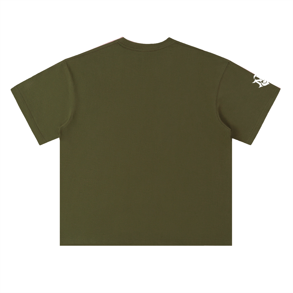 Heavyweight Drop Shoulder Cotton T-Shirt