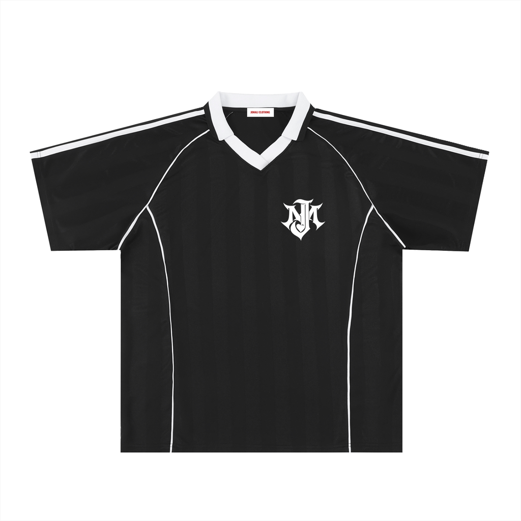 Shadow Stripe Collared Soccer Jersey