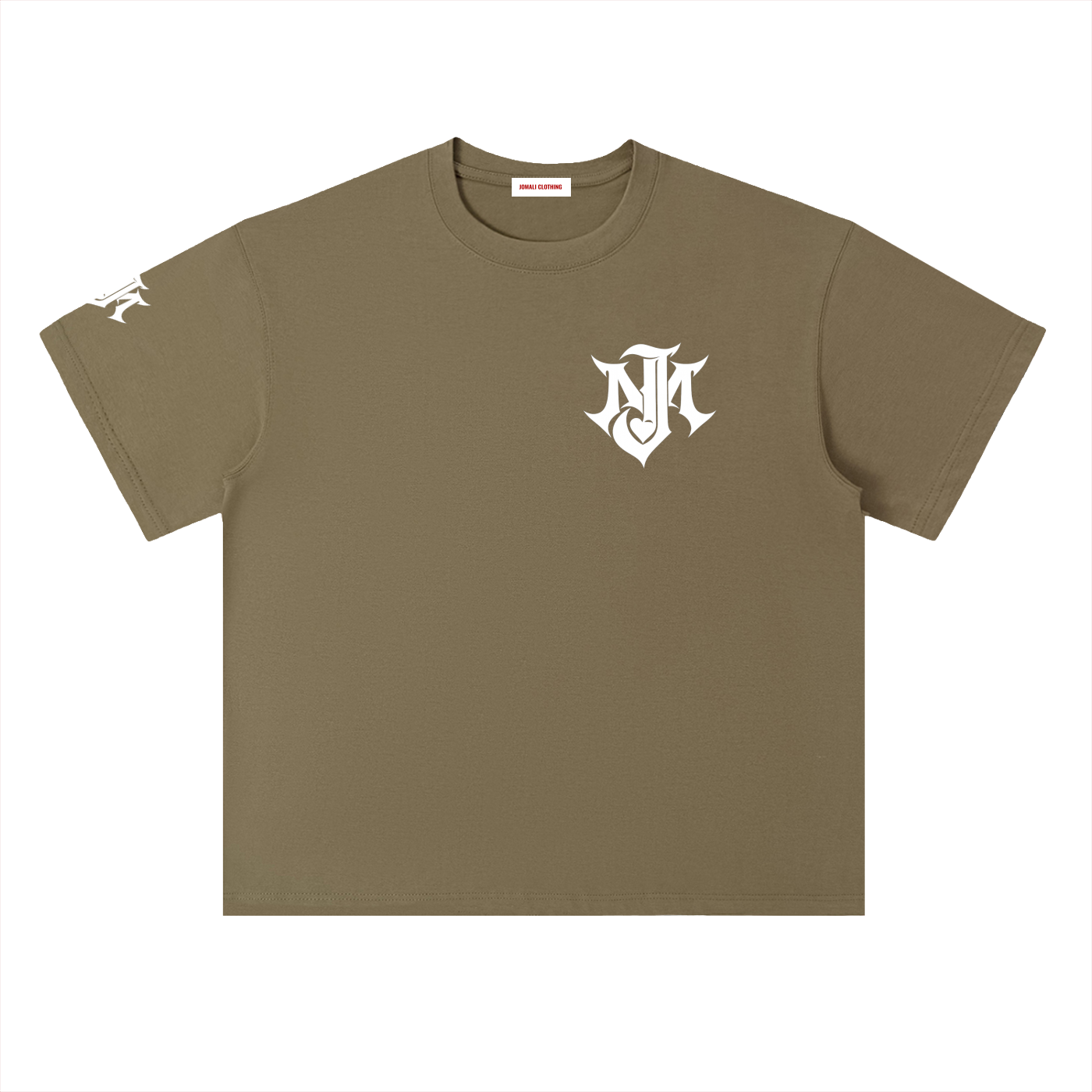 Heavyweight Drop Shoulder Cotton T-Shirt
