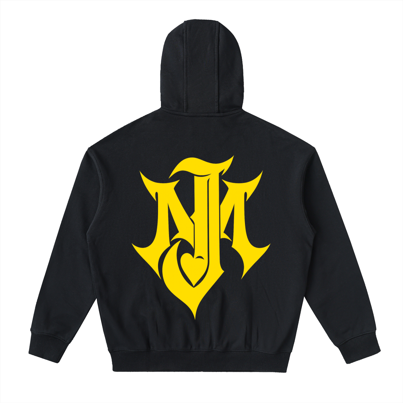 JOMALI Drop-Shoulder Zip Up Hoodie