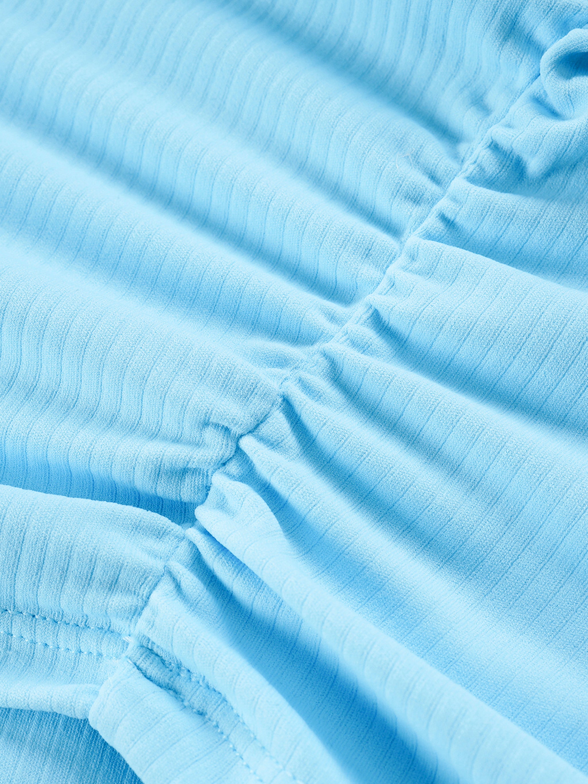 Ruched Bodycon Crop Top