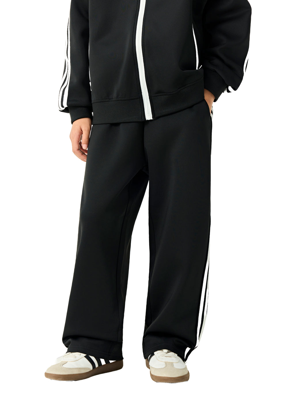 Kids’ Contrast Tape Sweatpants